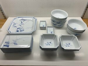 【未使用保管品】乃りたけ 角皿 小鉢 醤油皿 大皿 和食器 20枚 同梱不可