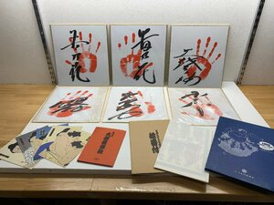 大相撲 サイン 色紙 絵番付 大相撲錦絵 大相撲暦 平成10年 大相撲ダイアリー 日本相撲協会 若乃花 貴乃花 曙 武蔵丸 土佐ノ海