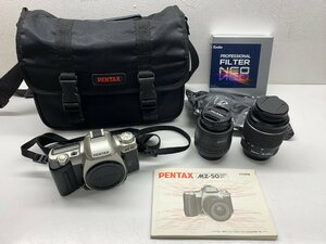 PENTAX ペンタックス MZ-50 / 1:4-5.6 50-200mm / 1:4-5.6mm 取説 カメラバッグ付き