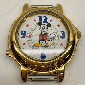 【稼働品】ローラス LORUS ディズニー ミッキーマウス V421-0020 ホワイト文字盤 クォーツ腕時計 QZ 電池交換済みの画像1