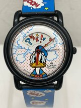 【稼働品】LORUS ローラス ドナルドダック 腕時計 V535-6A20 クオーツ QZ 電池交換済み ケース付き_画像3