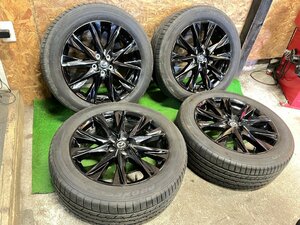 MAZDA CX-8 純正 19インチ 7J +45 PCD114.3 5H 225/55R19 TOYO PROXES R46 2021年製 バリ山 夏タイヤ タイヤホイール 4本セット H