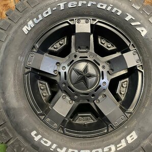 KMC XDシリーズ XD811 ロックスター 2 17インチ 8J +10 マルチ 6H LT285/70R17 BEGoodrich マッドタイヤ タイヤホイール 4本セット Kの画像4