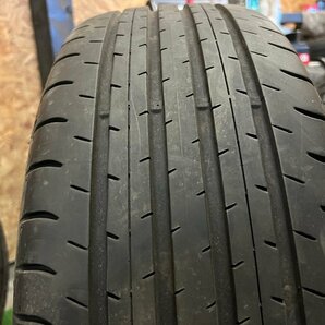 美品 TOYOTA 新型 アルファード 40系 Zプレミアム 純正 19インチ 7J +40 225/55R19 DUNLOP 2023年製 バリ山 タイヤホイール 4本セット Kの画像9