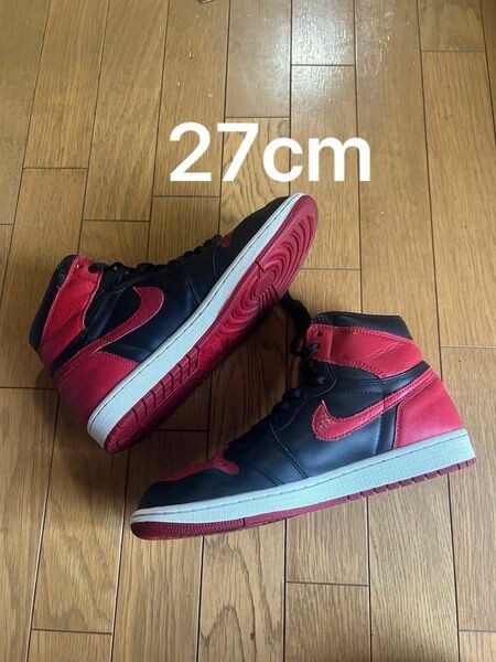 Nike Air Jordan 1 Retro High OG "Bred/Banned" (2016)