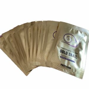 フェイスパック10枚　premium essential sheet mask GOLD SNAIL