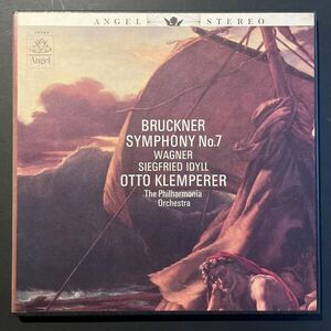 米angel【初期水色stereo / 2LP】★ クレンペラーのブルックナー 交響曲第7番 ワーグナー ★ klemperer bruckner symphony no.7