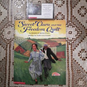 カセットテープ付き英語絵本「Sweet Clara AND THE Freedom Quilt」