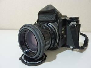 PENTAX ペンタックス 6×7 Super-Multi-Coated TAKUMAR/6X7 1:2.4/105 中判カメラ ボディ レンズ 激安 爆安 1円スタート