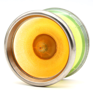 yo-yo- jam Night Move z3 orange & yellow paint /yo-yo-YoYoJam NightMoves3shutorum* pants .- collection exhibition 