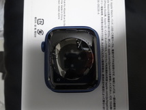 Apple Watch Series 7 45 mm ケース ミッドナイト アビスブルースポーツバンド MKN83J/A_画像3