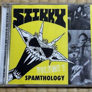 STIKKY Spamthology - Volume 1 / dropdead charles bronson spazz MK ULTRA 80s USHC AMERICAN HARDCORE ハードコア PUNK パンク天国