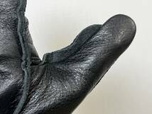 降下専用革製手袋、グラブ　ブラック/Mサイズ　≪未使用/長期保管品≫_画像5
