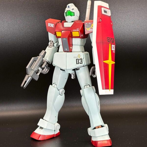 MG 1/100 RGM-79 GM ver2.0 塗装済み完成品 機動戦士ガンダム