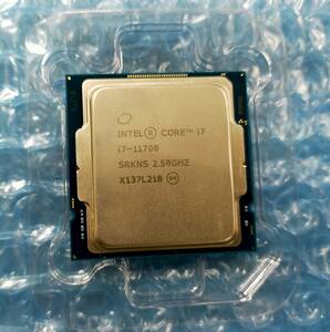 【送料込み・ジャンク】Intel CPU Core i7-11700 　出品番号171