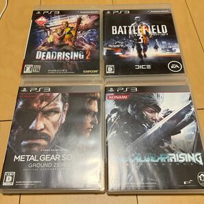 METAL GEAR SOLID 5他PS3ソフト4本セット