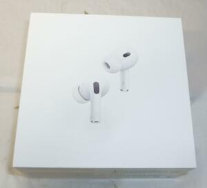 【未開封品/購入時期不明です】Apple AirPodsPro 第2世代 MagSafe充電ケース（USB-C）MTJV3J/A 保証期間20241212◆84952