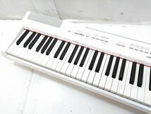 ♪動作品 YAMAHA ヤマハ P-115 電子ピアノ デジタルピアノ iOSアプリ対応 88鍵盤 2016年製 鍵盤楽器 ホワイト E022715H @200♪_画像3