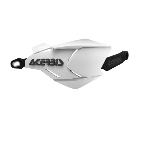 [ACERBIS] アチェルビス X-Factory ハンドガード（白/黒 ホワイト/ブラック white/black）