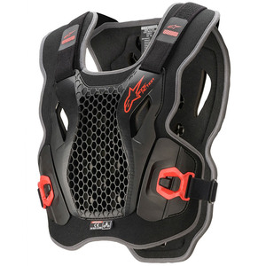 [Alpinestars] Alpine Stars Vaio nik action chest protector (M/L size black / red )