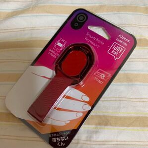 iDress IJOY RING スマホリング 落ちないくん 赤