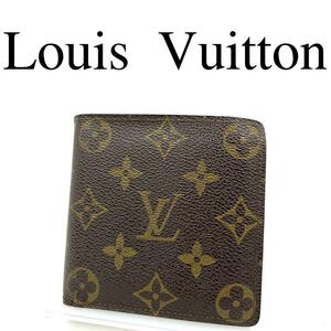 Louis Vuitton ルイヴィトン 折り財布 Lvロゴ ワンポイントロゴ