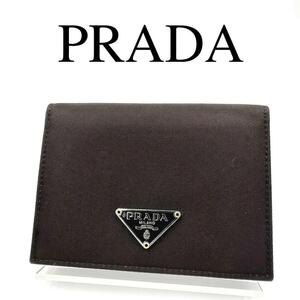 PRADA プラダ パスケース カードケース ロゴプレート ロゴ金具 ナイロン