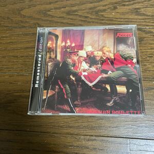 デッドストック　倉庫保管品　CD 輸入盤　ACCEPT アクセプト　Russian Roulette ロシアンルーレット　リマスター盤