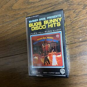 デッドストック 倉庫保管品 カセットテープ バッグス・バニー ディスコ・ヒッツ BUGS BUNNY DISCO HITS チャカ・カーン ジノの画像2