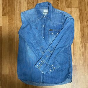 Lee デニムシャツ　Sサイズ程度 デニム DENIM