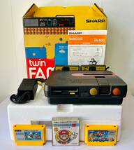 ★【動作品】シャープ ツインファミコンNintendo Sharp Twin Famicom AN-500B DISK★ +Mario Games★BELT REPLACED★ OPERATION CONFIRMED_画像7