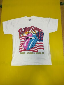 ￥1スタ　ローリング・ストーンズ　サイズL rollingstones ロッキンジェリービーン ニルヴァーナ　ビートルズ　スマッシング・パンプキンズ