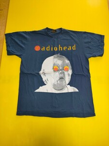  USA製 radiohead レディオヘッド　サイズL　パブロ・ハニー　tシャツ　pablo honey 90s ロック　nirvana マリリンマンソン　