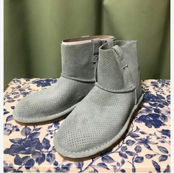 UGG ショートブーツ　レザー　US6