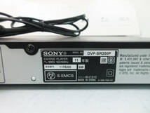 F9608【CD DVDプレイヤー】SONY DVP-SR200P★ソニー★リモコン付★CD DVD プレーヤー★再生確認済み★_画像8