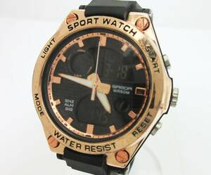 KS935[ цифровой наручные часы ]SAMOA SPORT WATCH* спорт часы * кварц наручные часы * модные аксессуары декортивный элемент * унисекс * б/у *