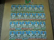旧タカラ　プロ野球ゲーム　カード　８８年　阪神タイガース　選手カード２４枚_画像1