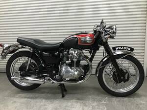 Ｗ650（2000年）　カフェスタイル　カスタム車