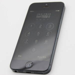 iPhone5 A1429 ブラック au 判定〇 #12221