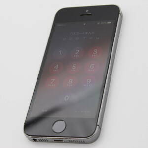 iPhone5s ME332J/A 16GB スペースグレイ docomo 判定〇 #12221 