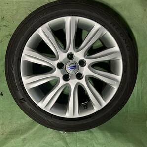 205/50R17 BRIDGESTONE REGNO GR-XIIボルボ純正アルミホイール 17×7J 108-5H 4本セット 送料無料の画像9