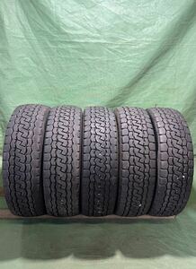 205/65R16 109/107 L LT BRIDGESTONE DURAVIS M804 5本 ミックスタイヤ　(2020×2/2021×3)年製 送料無料