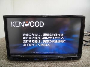 ☆　ケンウッド KENWOOD MDV-D306BT メモリーナビ ワンセグ/CD/USB/SD 2019年製 地図データ2018年 240322　☆