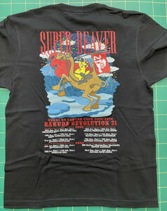 送無♪試着のみ SUPER-BEAVER　駱駝革命ツアーTシャツ　Mサイズ　RAKUDA REVOLUTION21　スーパービーバー