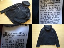 【NIKE】テックフリース フルジップパーカー ブラック SIZE:LARGE (ナイキ)_画像6