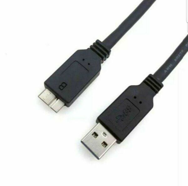 USB3.0 Aコネクタ オス - USB3.0 マイクロBコネクタ オス