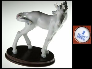 N215 LLADRO Lladro Zodiac hose white horse animal large figyu Lynn objet d'art ornament thing 