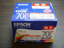 【未使用】 EPSON エプソン 純正 インクカートリッジ IC6CL70L 6色セット さくらんぼ 70L 増量タイプ_画像1