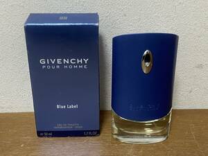 12948-1★GIVENCHY POUR HOMME Blue Label ジバンシィ プールオム ブルーラベル オードトワレ 香水 50ml