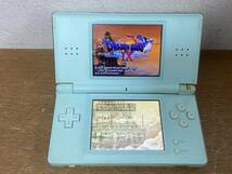 13025★Nintendo DS Lite 任天堂DS Lite USG-001 アイスブルー 本体 ドラゴンクエストIX ソフト おまけ_画像7